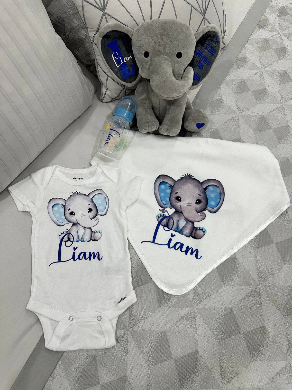 Personalized Baby Gift Basket