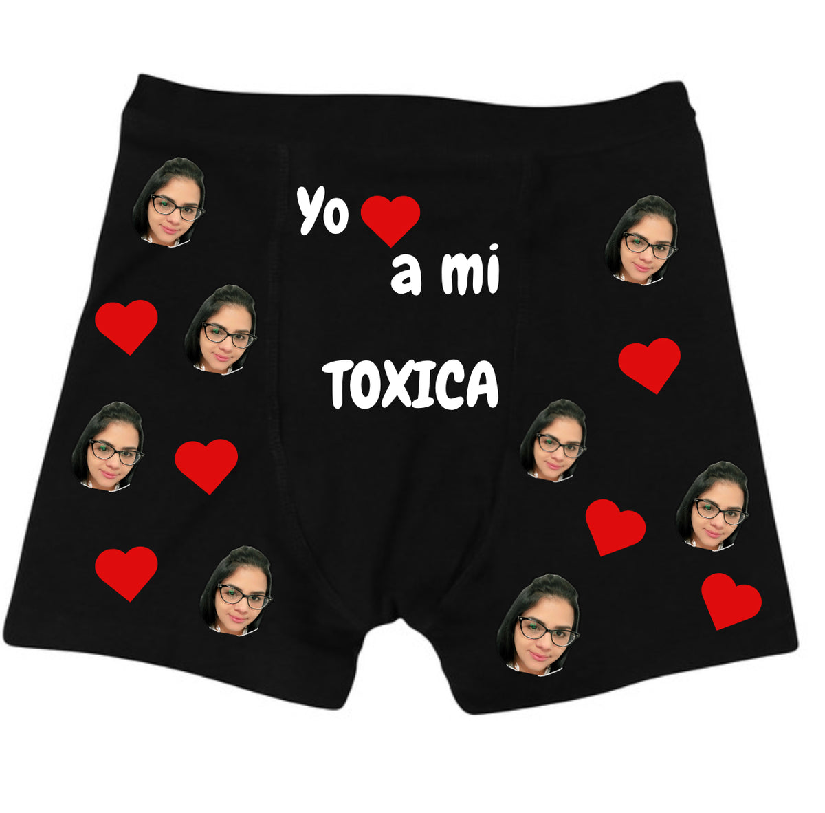 Personalized Funny Boxer Briefs – Custom Gift for Couples