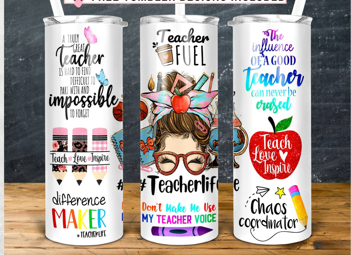 Personalized Teacher Tumbler – Custom Gift for Teachers