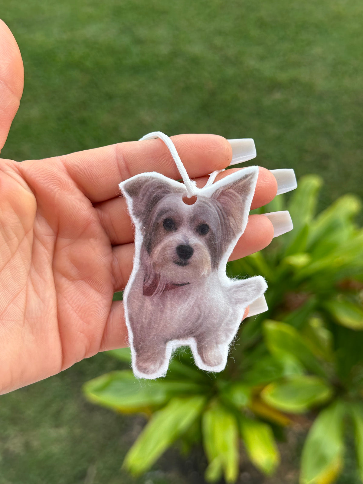 Personalized Photo Car Air Freshener – Custom Hanging Freshener