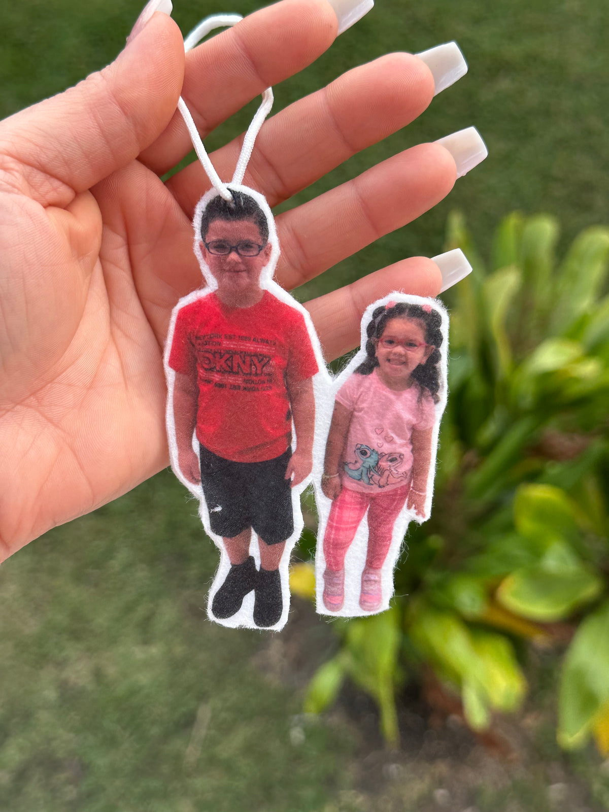 Personalized Photo Car Air Freshener – Custom Hanging Freshener