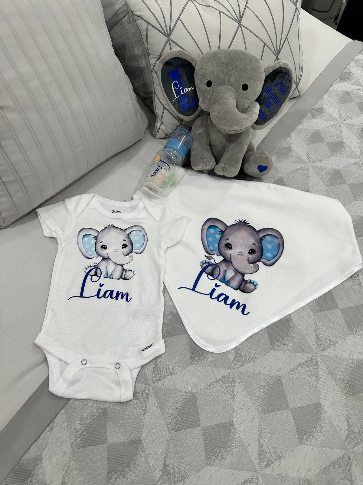 Personalized Baby Gift Basket